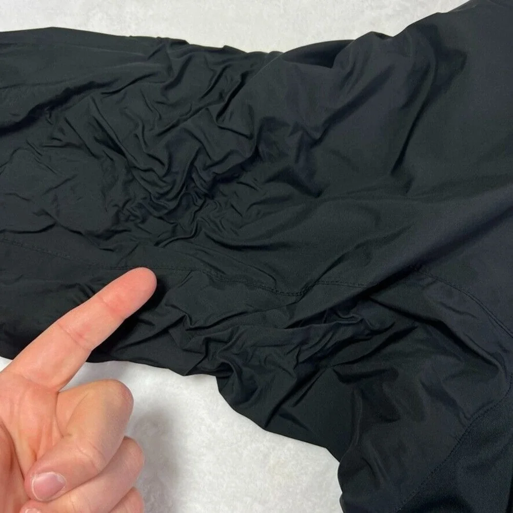 FootJoy FJ Men's Windbreaker Jacket Golf XL Long Sleeve Pullover Black‎ *READ*